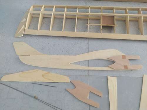 BIG Vintage model aircraft kit