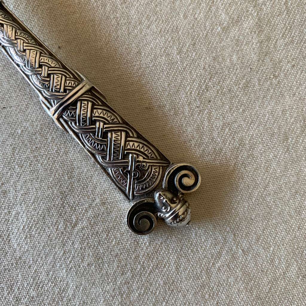 David Anderson Hallmarked Silver 830 Cake Server (1888-1925)