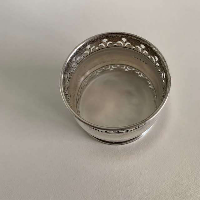 Hallmarked silver Serviette ring