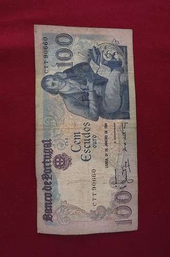100 Ouro from The Bank of Portugal 1984