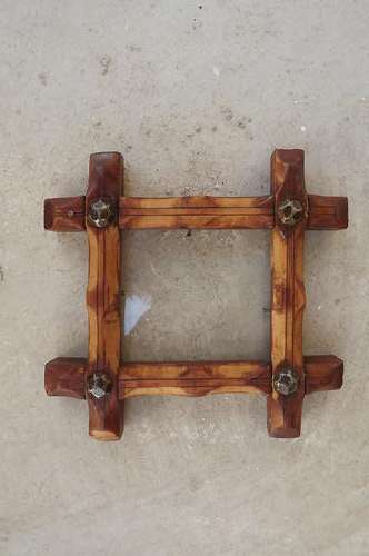 Small wooden frame with glass