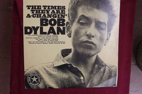 Bob Dylan - The Times They Are A-Changin' - in dust cover in good condition