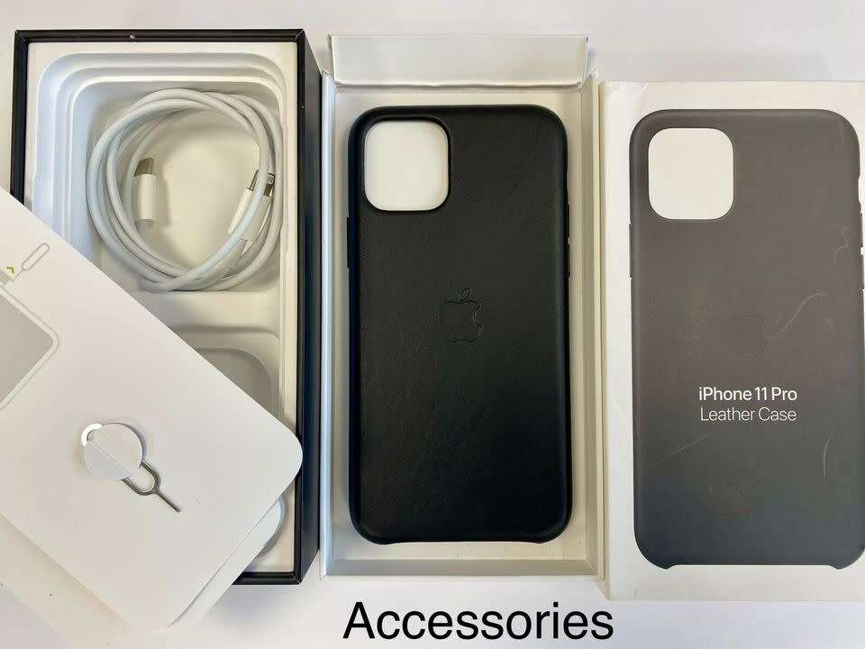 iPhone 11 Pro - 256GB - Space Grey (Unlocked) With Accessories