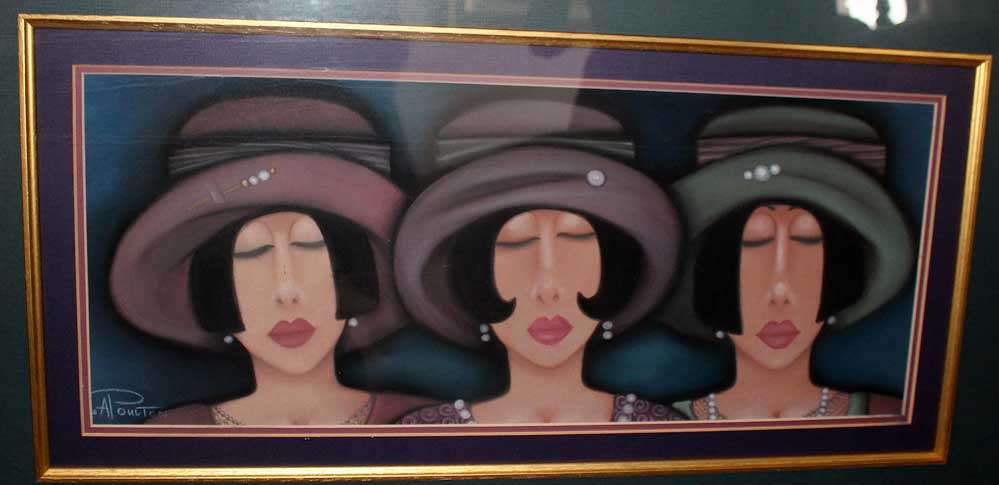 A delightful painting by the famous Anette Poulton