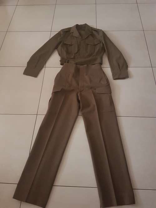 Bunny Jacket, Pants & Shirt (SADF, ARMY, Military)