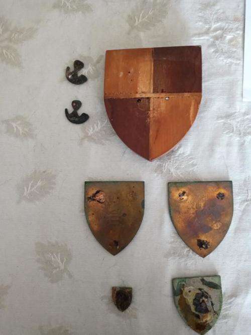 SADF FLASH, CRAVAT PIN and BUCKLE LOT ENGINEERS SWA TSC/TDK