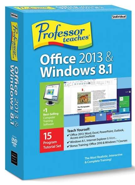Professor Teaches Office 2013 & Windows 8.1