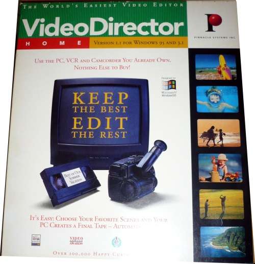 Pinnacle Video Director Version 1.1 for Win3/95