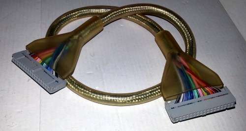 Rounded 3.5inch Floppy Drive Cable 20cm