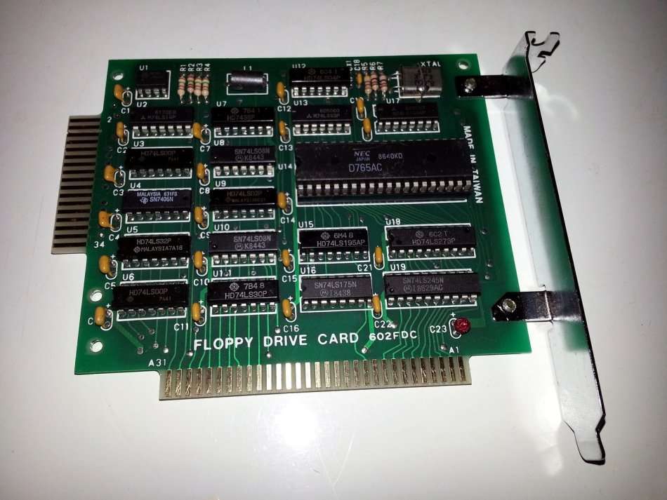 ISA 8-Bit Floppy Drive Card 602FDC