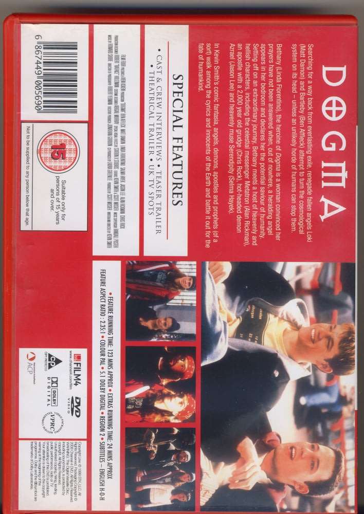 DVD - Dogma PAL