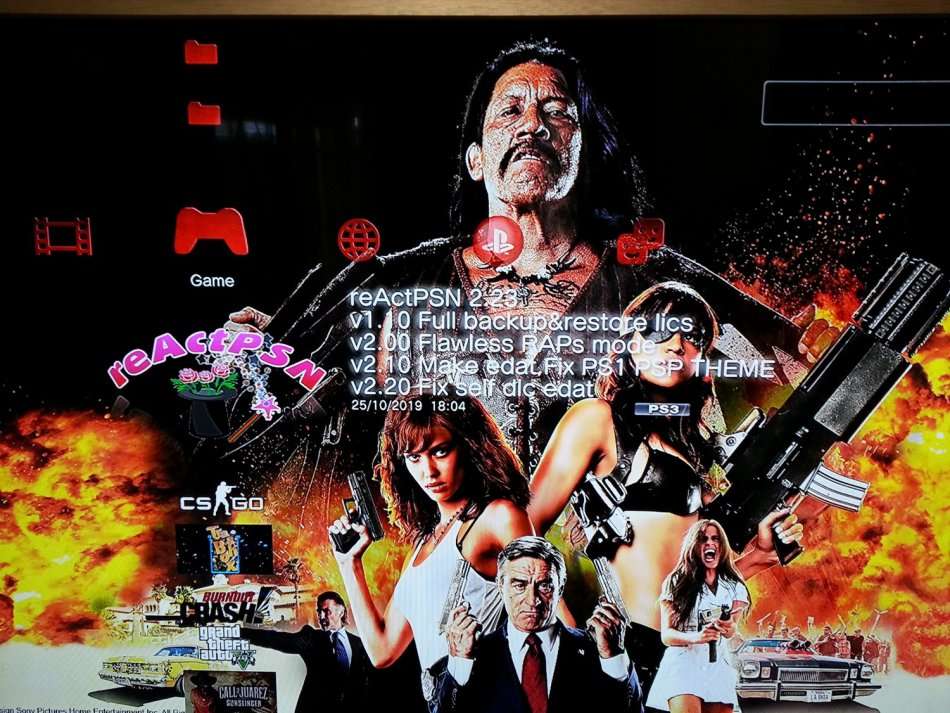 Sony Playstation 3 (PS3) CECHG03 2x Controllers 13 Games 1TB Custom Firmware Cobra 8.01