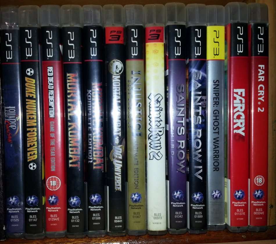 Sony Playstation 3 (PS3) CECHG03 2x Controllers 13 Games 1TB Custom Firmware Cobra 8.01