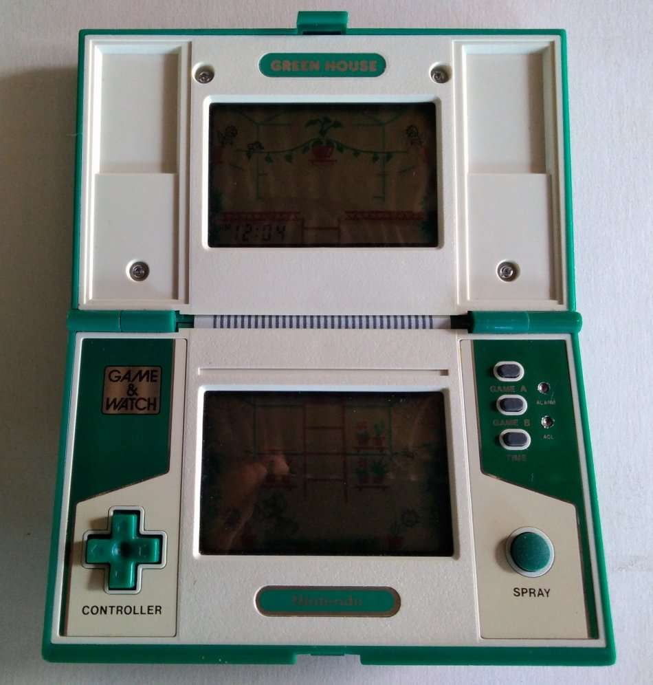 Nintendo Green House Multi Screen Game and Watch (1982)
