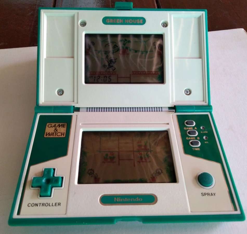 Nintendo Green House Multi Screen Game and Watch (1982)