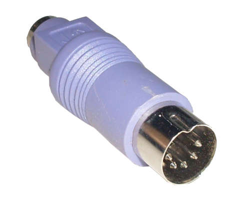 Keyboard PS/2 Female to DIN 5 (AT) Male Converter Plug