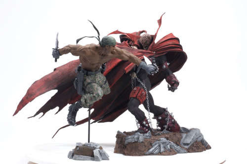 Spawn vs Al Simmons Series 27 Figurine Set (2005)