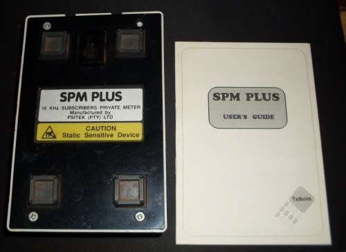 Telkom SPM Plus 16Khz Subscribers Private Meter (1992)