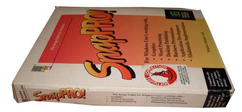 Snap Pro Image Utility Software For Windows 3.x Floppy 3.5/5.25 (1992)