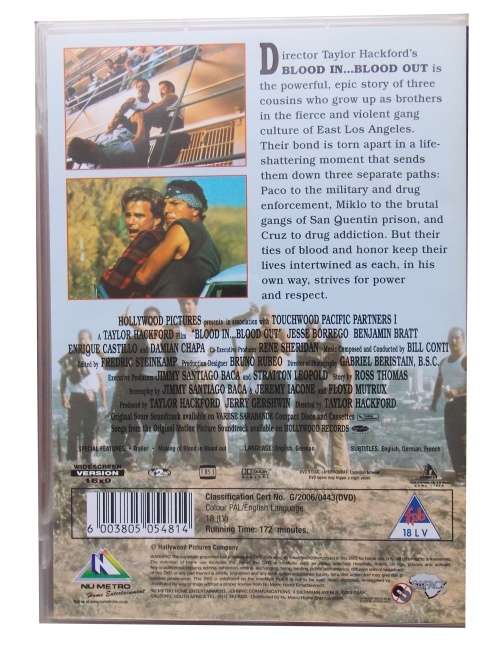 Blood In Blood Out (Danny Trejo) DVD