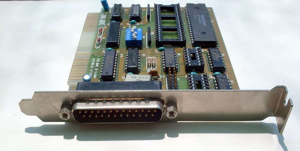 Unique ISA 8-Bit 25-Pin Controller Card (1992)