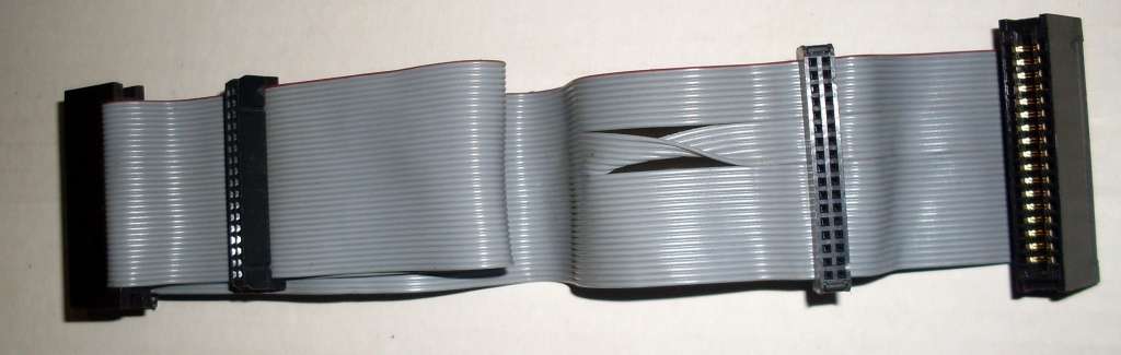 Spectra 2x 3.5 Inch and 2x 5.25 inch Floppy Cable 50cm