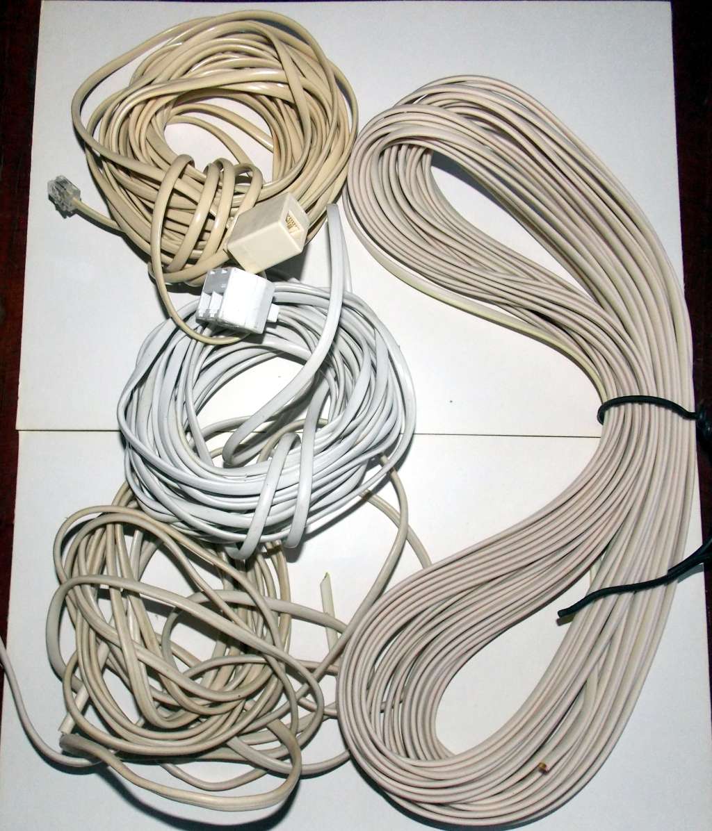 Phone Cables Splitters Bundle