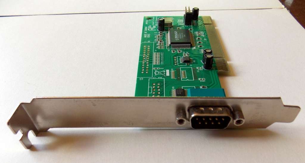 Moschip MCS9835CV PCI Serial Controller Card