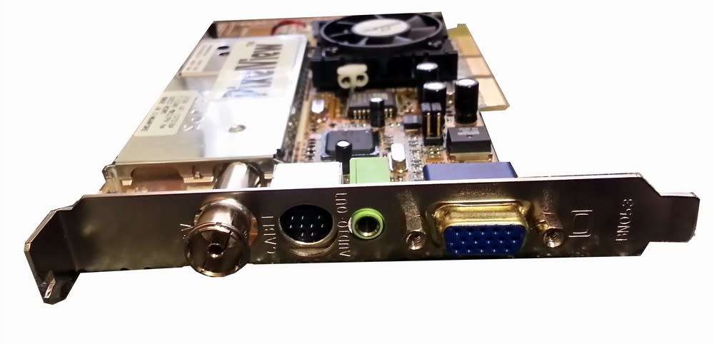 Prolink PixelView AGP GPU/TV Card 64mb nVidia GeForce2 MX (2000)