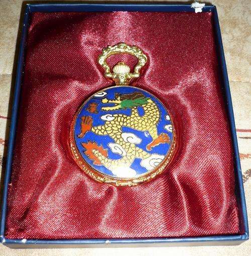 Mens Pocket Watch Quartz Battery Watch - Costume Jewelry