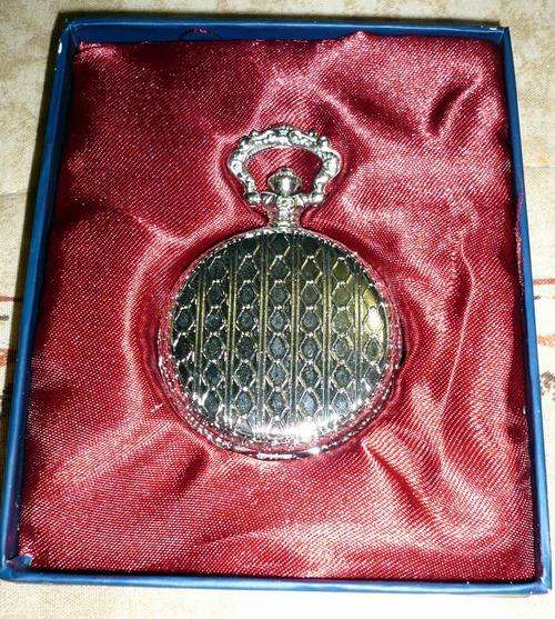 Mens Pocket Watch Quartz Battery Watch - Costume Jewelry