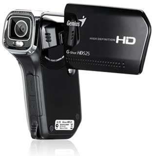 Genius G-Shot HD525 Camcorder 2.4inch LTPS color viewfinder 5MP