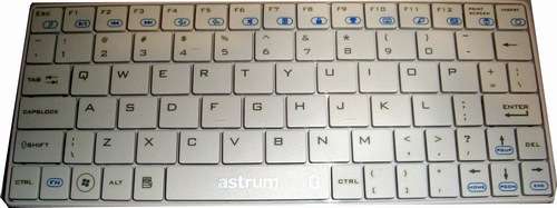 Astrum Bluetooth V3.0 Keyboard White 10m Range