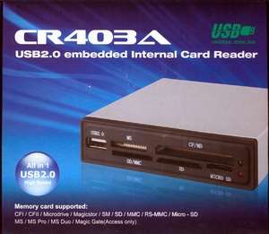 All In One USB Port Internal Card Reader