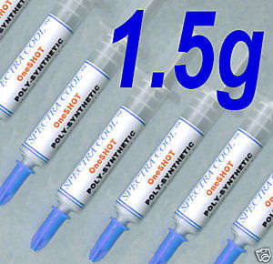 SPACE AGE THERMAL PASTE compound 4 CPU OVERCLOCKERS