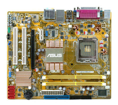 Asus P5KPL-CM board + Intel E7400 CPU + 1GB DDR-2 800 RAM