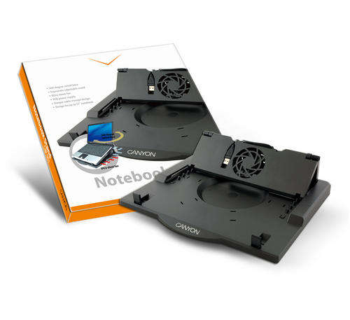Canyon Notebook stand - 12" - 17", includes cooler fan