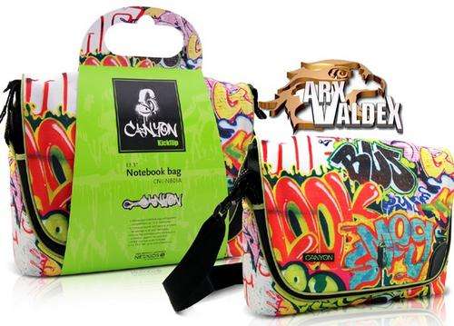 Canyon Notebook Bag 13.3" Graffiti Kickflip