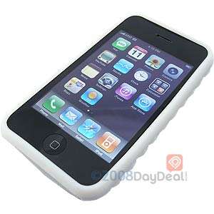 iPhone 3G/3GS Silicon Skin Protector White