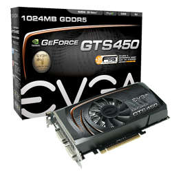 EVGA GeForce GTS 450 FPB (Free Performance Boost) 1024MB
