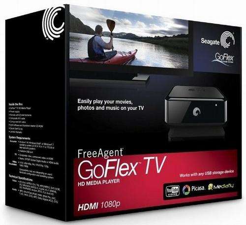 SEAGATE FreeAgent Go Flex  tv Media Player