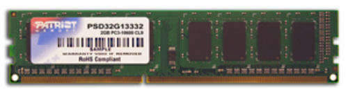 Patriot 2GB DDR3 1333Mhz  Signature Line Desktop Memory (Doubled Sided)