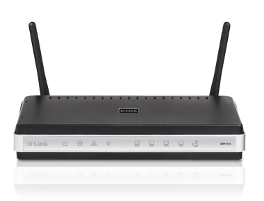D-Link 300Mbps Wireless N Router w/4-Port 10/100 Mbps Switch