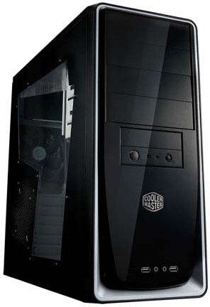 CoolerMaster 310 Chassis : No PSU; Black & Orange