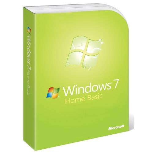 Microsoft Windows 7 Home Basic 32-Bit and 64-Bit Retail
