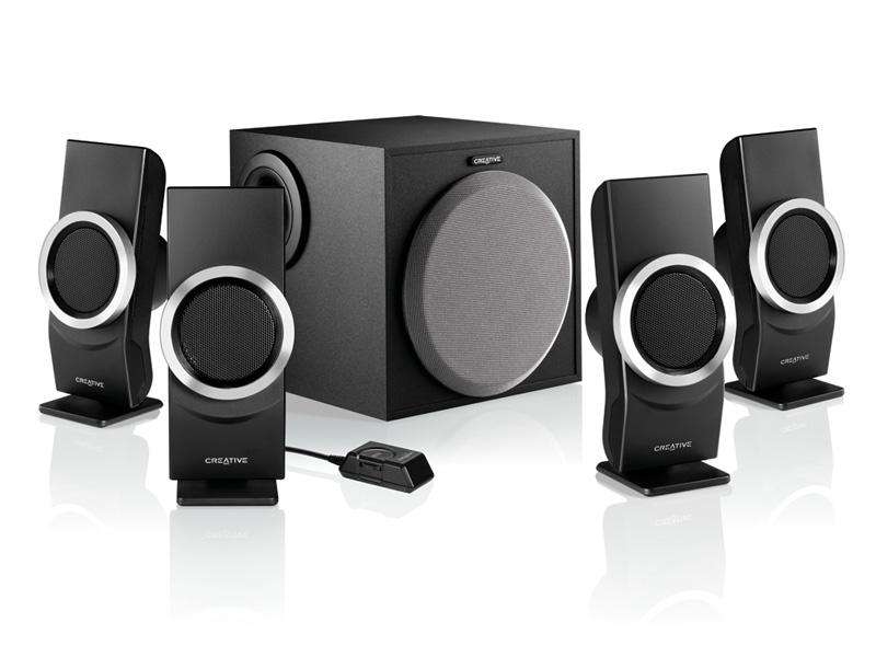 Creative M4500 Speaker System with subwoofer 4.1 - black