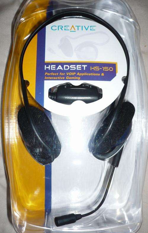 Creative HS-150 VOIP Headphones 32Ohms 115dB