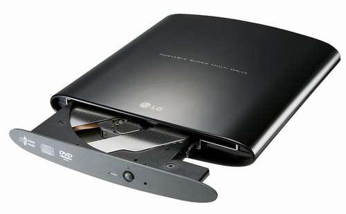 LG GP08NU20 Ext. DVD Writer BLACK