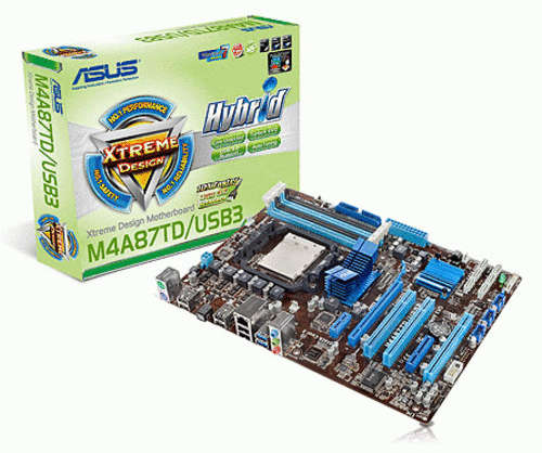 ASUS M4A87TD/USB3 - AMD 870 CHIPSET - SOCKET AM3 ONLY