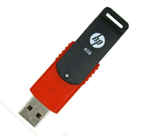 HP 8GB USB 2.0 Flash Drive Device